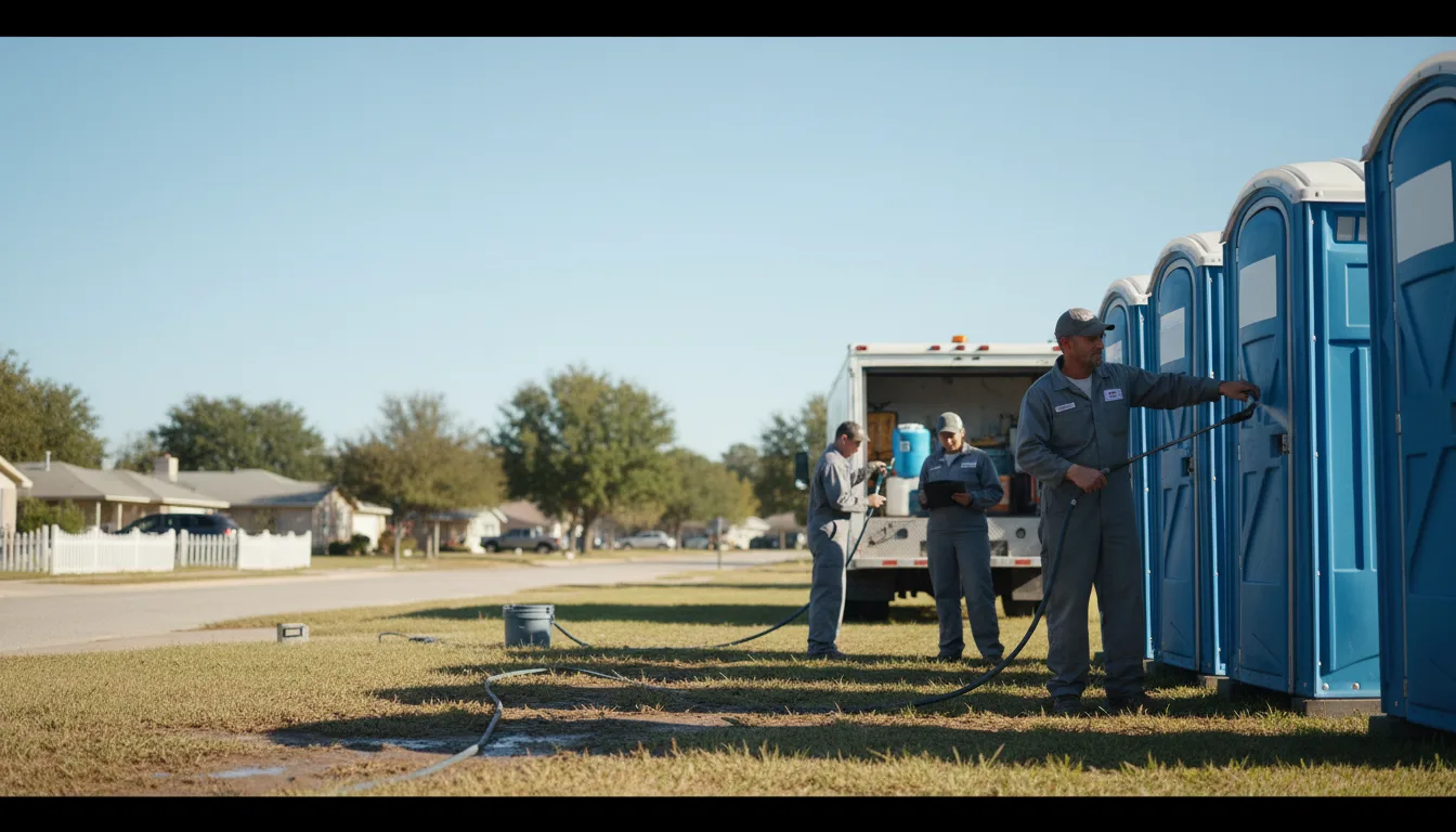 Long-Term Portable Toilet Rental in Willacoochee, GA near me